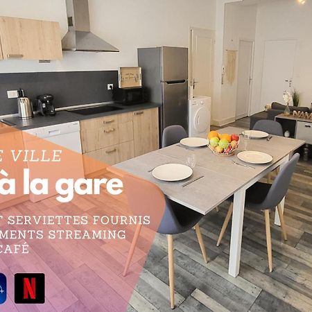 Logement Spacieux - Face A La Gare Et Centre-Ville Épinal Exteriör bild
